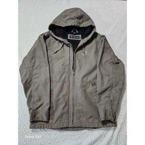 Dri Duck Laredo Jacket Sz Med StyleDD5090" Workwear Canvas Hooded Thermal Lined